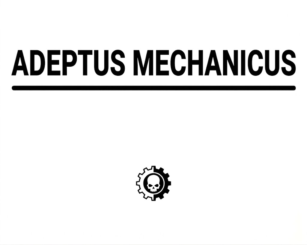 Adeptus Mechanicus Adeptus Mechanicus
