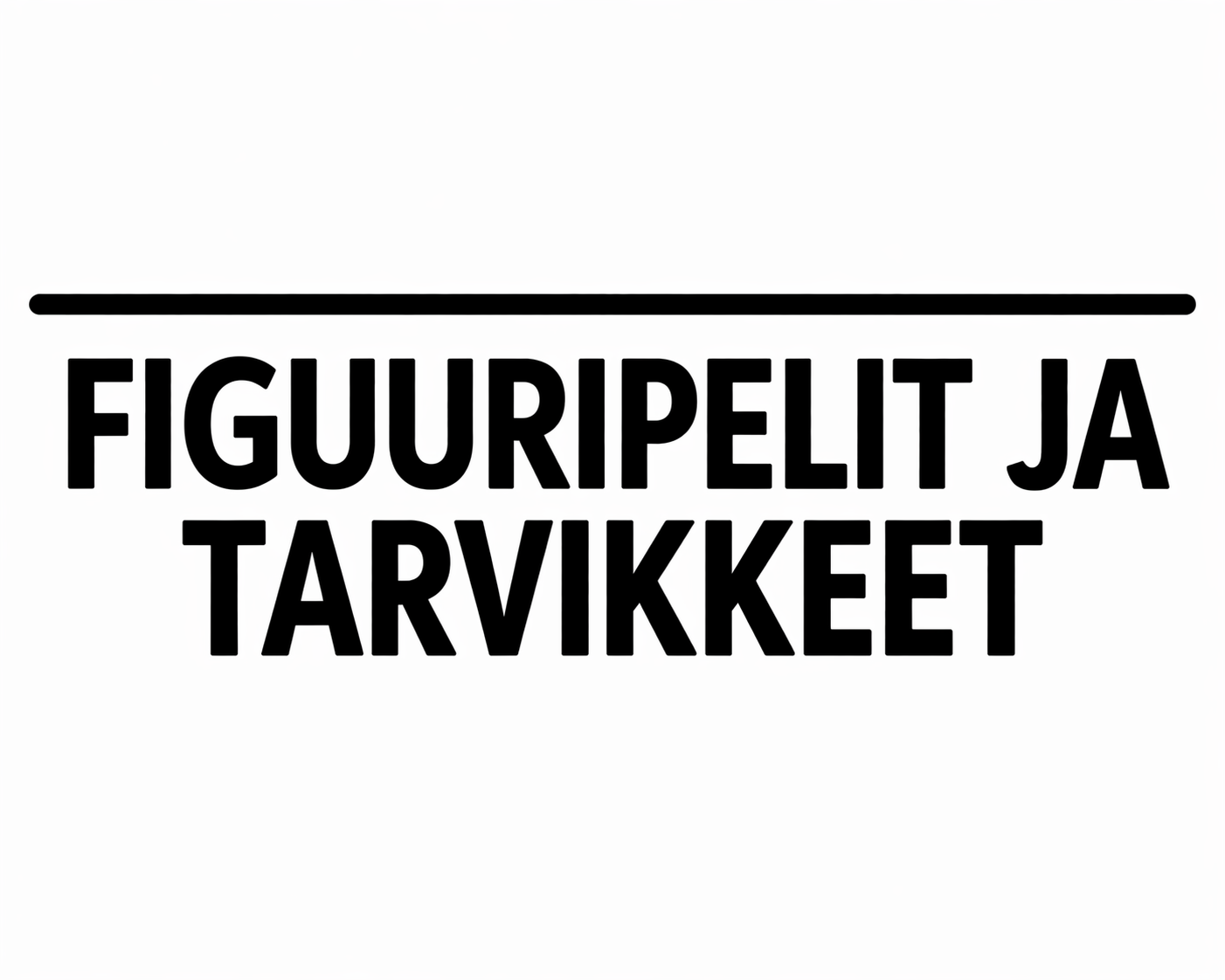 Figuuripelit ja tarvikkeet