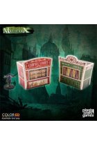 Malifaux ColorED Miniature Gaming Model Kit 32 mm Circus Stand Set