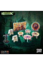 Malifaux ColorED Miniature Gaming Model Kit 32 mm Circus Prop Set