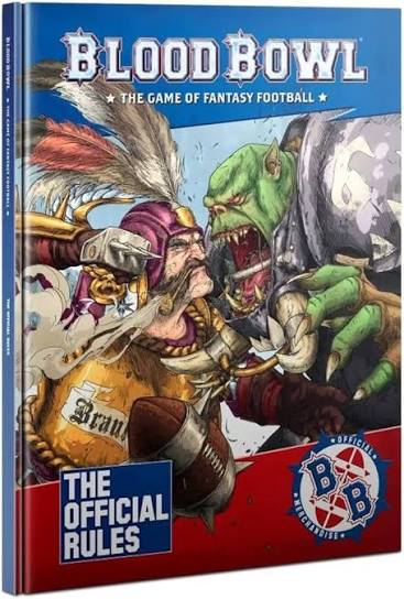 Blood Bowl Sääntökirja 2nd edition.
