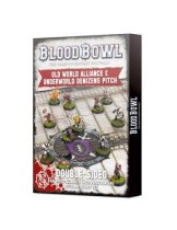 Blood Bowl: Old World alliance pitch & dugout