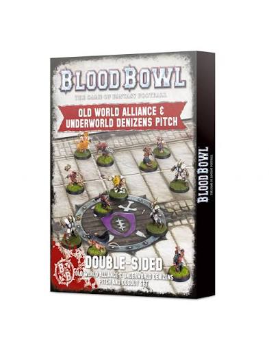 Blood Bowl: Old World alliance pitch & dugout