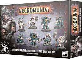 Necromunda Ironhead Squat charter masters and drill masters