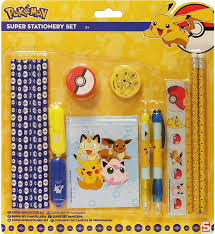 Pokemon koulutarvikesetti
