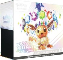 Pokemon Scarlet & Violet Prismatic Evolutions Elite Trainer Box Eevee