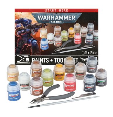 Warhammer 40,000: Paint + Tools set 2026