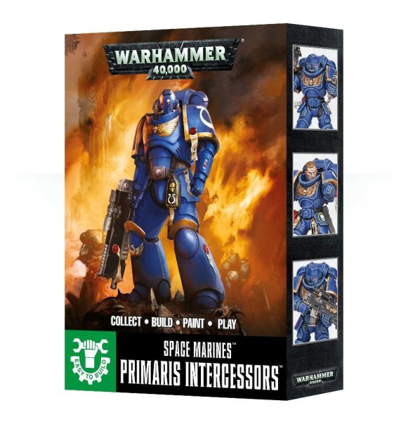 Space Marines Easy to build Primaris Intercessors