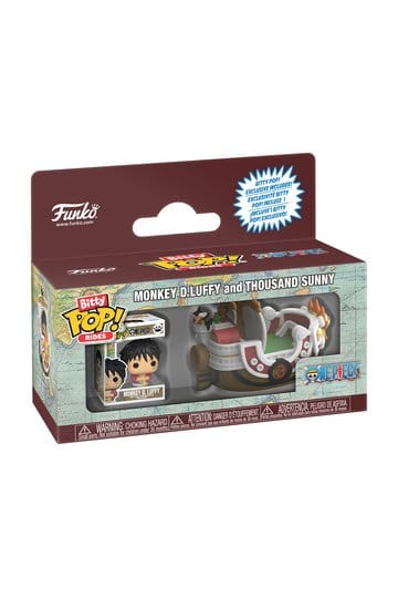 One Piece Bitty POP! Ride Vinyl Figure Thousand Sunny w/Luffy 2,5 cm