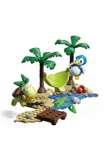 Pokémon Mega Construx Palikkasetti Piplup vs. Turtwig
