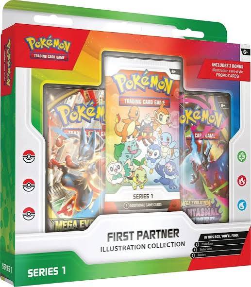 Pokemon First Partner Illustration Collection - Series 3