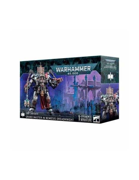 Grey knights Grand master in nemesis dreadknight