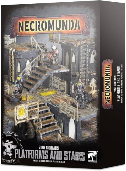 Necromunda Zone mortalis platforms and stairs