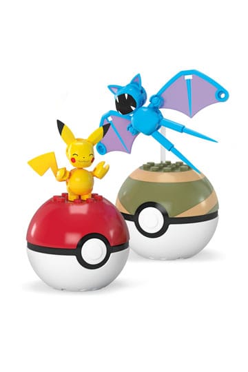 Pokémon MEGA Palikkasetti Poké Ball Collection: Pikachu & Zubat