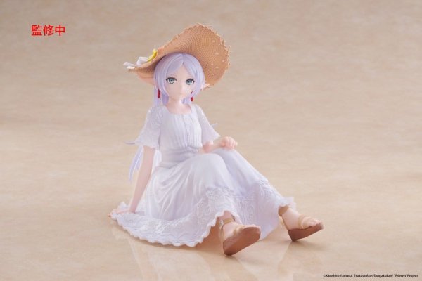Frieren: Beyond Journey's End PVC Statue Desktop Cute Figure Frieren Summer Dress Ver. 13 cm