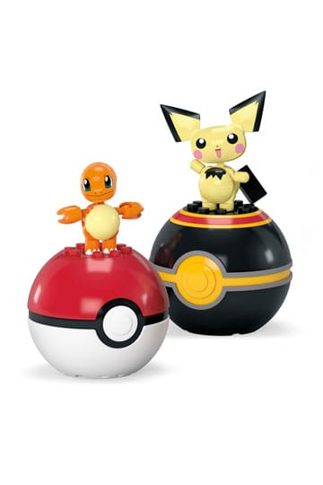 Pokémon MEGA Palikkasetti Poké Ball Collection: Charmander & Pichu