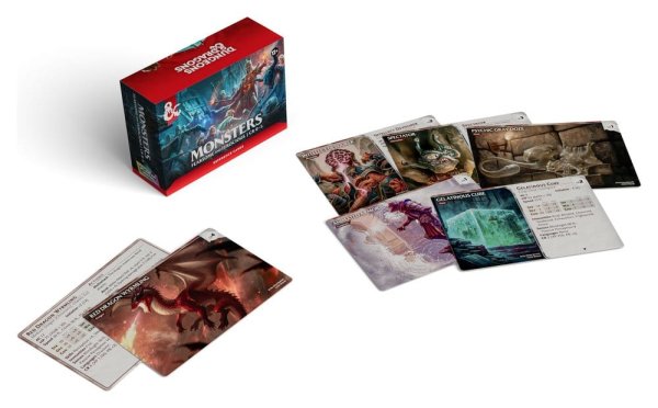 Dungeons & Dragons RPG Reference Cards: Monsters (Fearsome and Ferocious)