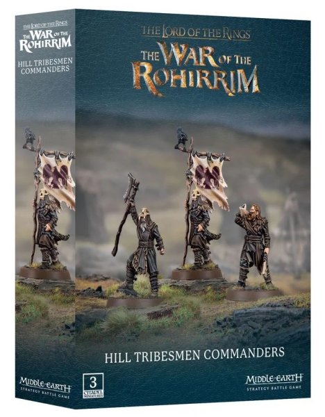 The war of the Rohirrim Hill tribesmen commanders