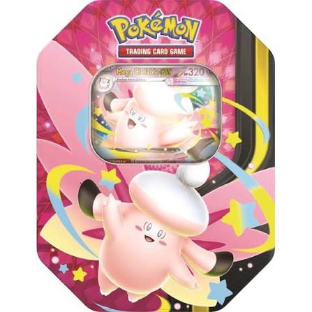 Pokemon Tin Mega Clefable GX