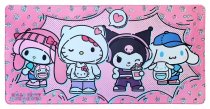 Sanrio Pink Black Party Series XXL mousepad Hello Kitty & Friends Pop
