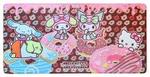 Sanrio Pink Black Party Series XXL Mousepad Hello Kitty & Friends Donuts