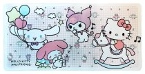 Sanrio Pink Black Party Series XXL Mousepad Hello Kitty & Friends Infant Style