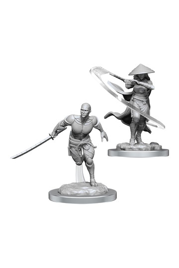Magic the Gathering Unpainted Miniatures Kaito Shizuki & The Wanderer