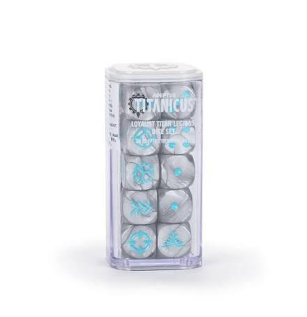 Adeptus Titanicus Loyalist TITAN Legion Dice Set