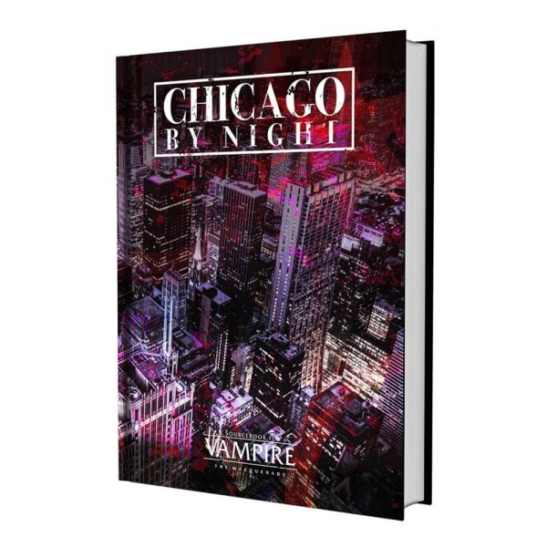 Vampire: The Masquerade 5th Edition RPG book Chicago By Night Sourcebook