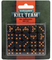 Kill Team Ork Kommandos Dice Set