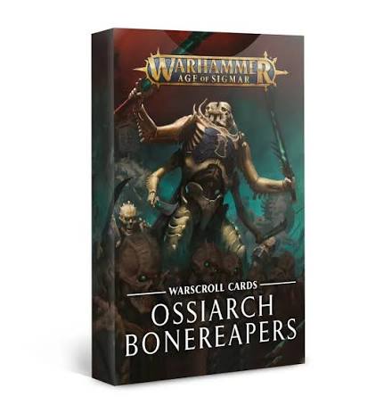 Warscroll Cards Ossiarch Bonereapers