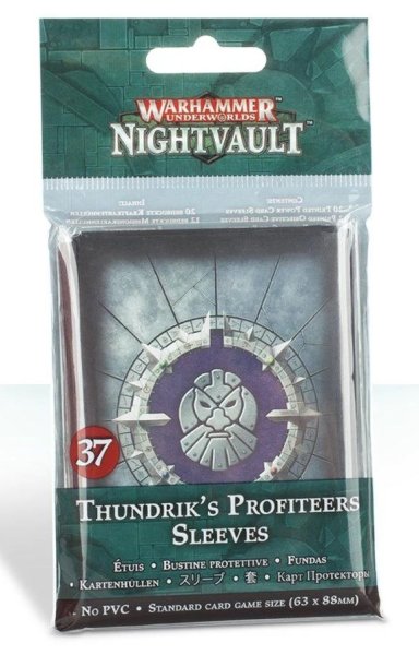 Warhammer underworlds Nightvault Thundrik´s profiteers sleeves