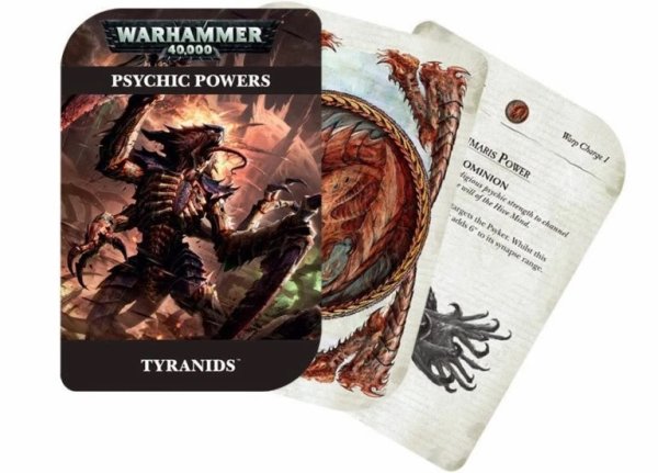 Warhammer 40K Tyranid Psychic powers