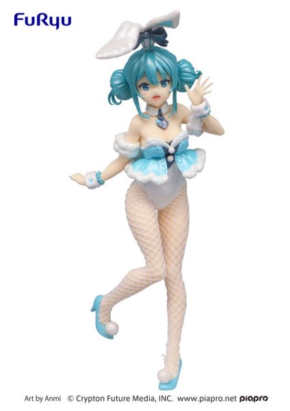 Hatsune Miku BiCute Bunnies PVC Statue Hatsune Miku White Rabbit Pearl Color ver.