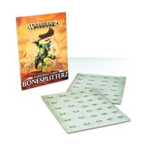 Warhammer Age of sigmar Warscroll cards Bonesplitterz