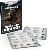 Warhammer 40K Datasheet cards: imperial knights