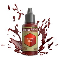blood red