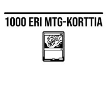 1000 eri Mtg-korttia