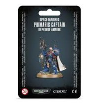 Space Marines Primaris Captain in Phobos armour