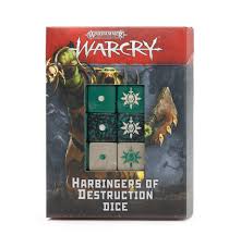 Harbringers of Destruction Dice set (noppasetti)
