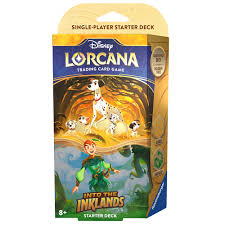Disney Lorcana Trading Card Game: Into The Inklands Amber and Emerald Starter