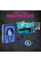 Magic the Gathering Dice and Token Pack Blue Mana -Tokenisetti.