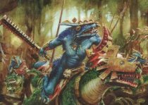 Lizardmen Cold One riders