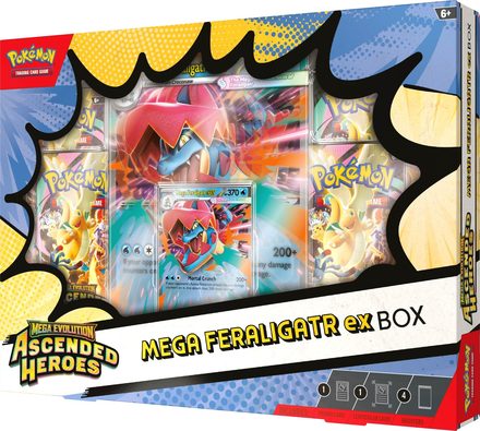 Ascended Heroes Mega Feraligatr ex Box