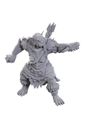 Pathfinder Deep Cuts Unpainted Miniatures Orc Brute