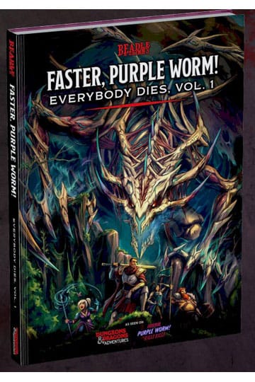 Dungeons & Dragons Adventure Book Faster, Purple Worm